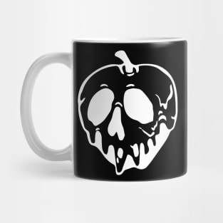 skull with rotten tomatoes for halloween Mug